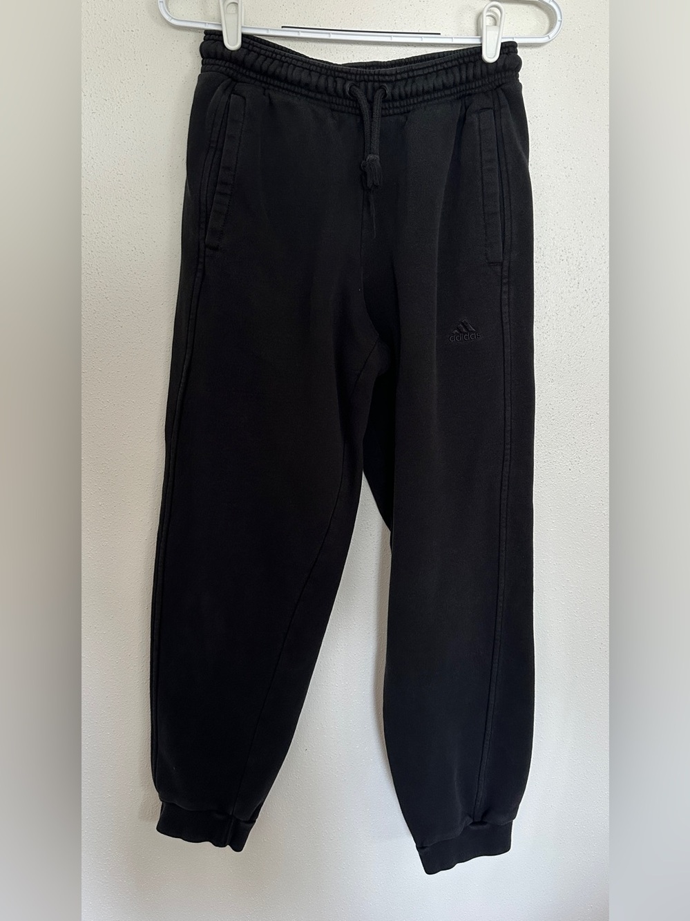 adidas Black Athletic Jogger Sweatpants